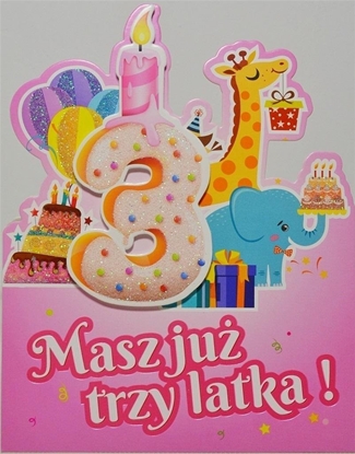 Picture of Yeku Karnet Urodziny 3