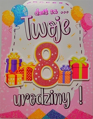 Picture of Yeku Karnet Urodziny 8