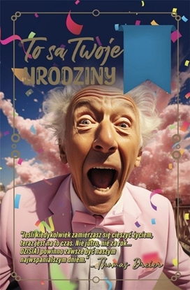 Picture of Yeku Karnet Urodzinowy z wymiennymi cyframi