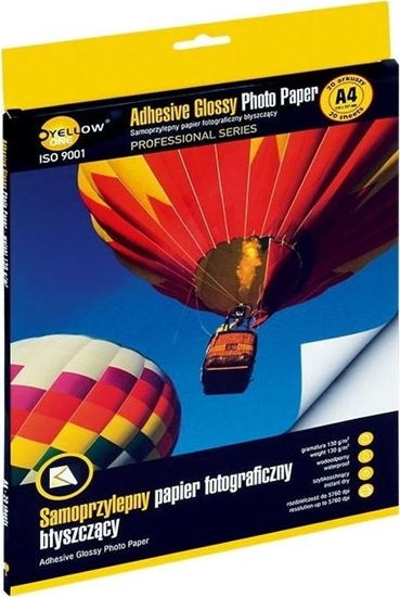 Picture of Yellow One Papier fotograficzny do drukarki A4 (350120)