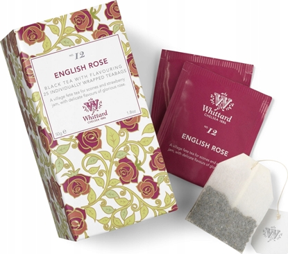 Attēls no Whittard of Chelsea Herbata czarna English Rose 25 torebek