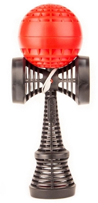 Picture of YoYoFactory YoYoFactory KENDAMA AIR sarkans/melns YO 130