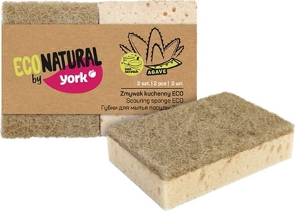 Attēls no York Zmywak kuchenny gbka ECO NATURAL 2 szt YORK