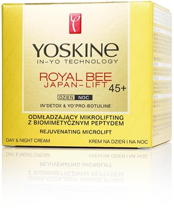 Picture of Yoskine Royal Bee Japan-Lift 45+ Odmadzajcy krem do twarzy na dzie i na noc 50ml