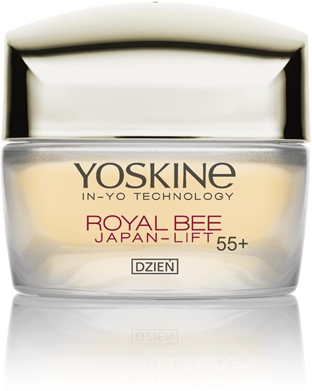 Picture of Yoskine Royal Bee Japan-Lift 55+ Przeciwzmarszczkowy krem do twarzy na dzie 50ml