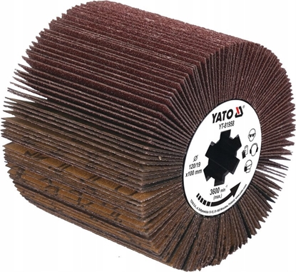 Picture of YT.P120 SATIN BRUSH (LEAF)