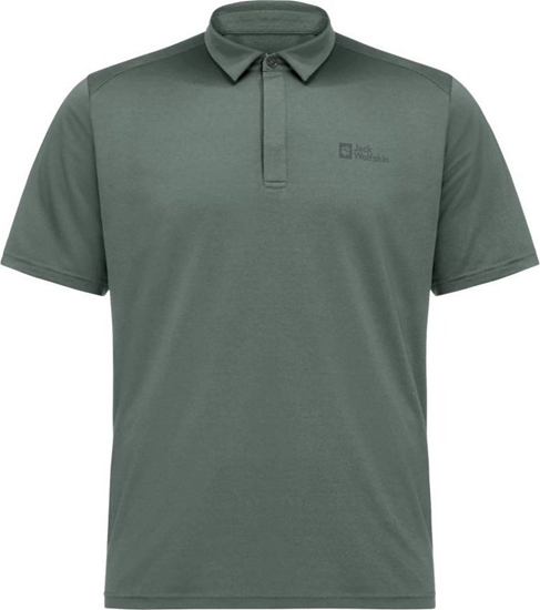 Изображение Jack Wolfskin Jack Wolfskin Delfami Polo Shirt 1809801-6000 Czarne S
