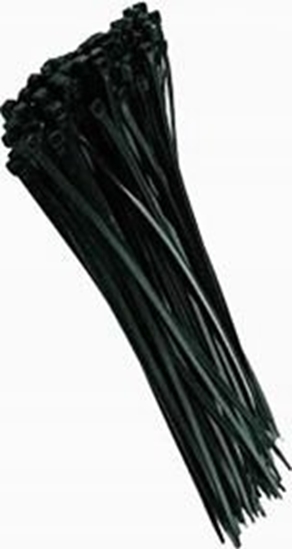 Picture of JAPRO Opaska zaciskowa trytytka 250x4,8mm czarna UV-odporna Jawal 812 TZ-25/5 BK opak. 100szt.