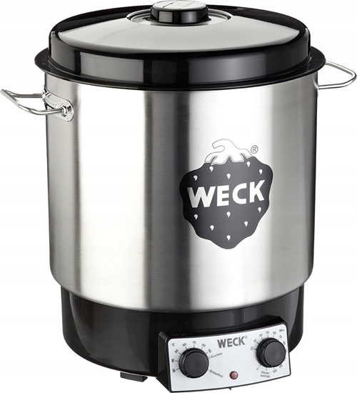 Picture of Jata WECK Preserving Cooker Stainless Steel with Clock