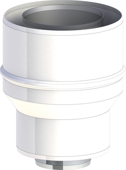 Picture of Jeremias Adapter 60/100-80/125 do kota Vaillant, Termet [75F9011821001080125] - TWIN1821001080125