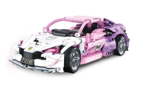 Изображение Jie Star Sports Car Building Blocks Set 652pcs