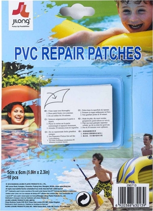 Picture of JiLong Zestaw atek naprawczych 5x6cm kpl 10szt 290713