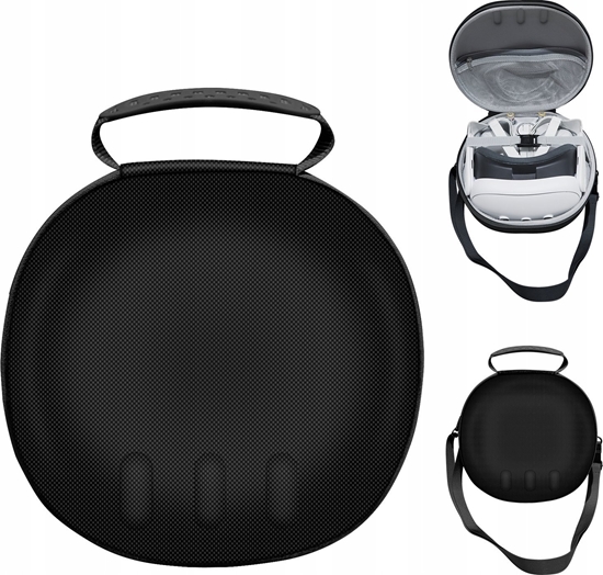 Picture of JYS Futera Etui Pokrowiec Case Walizka Na Okulary Gogle Vr Oculus Meta Quest 3 / Jys-mq007 Czarny