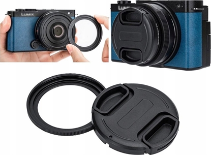 Attēls no JJC Adapter Redukcja Mocowanie na Filtry Dekielek do Panasonic Lumix S 26mm f/8 / RN-SR26