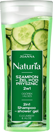 Picture of Joanna JOANNA Naturia Szampon-el pod prysznic 2w1 - Ogórek i Aloes 100ml