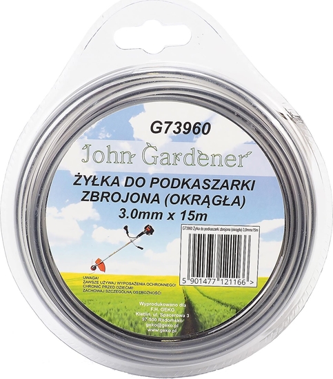 Picture of John Gardener yka do podkaszarki zbrojona(okrga)3,0mmx15m(10/80)