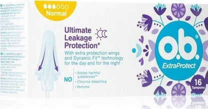 Picture of Johnson@Johnson O.B. ExtraProtect Normal, Tampony 16 szt.