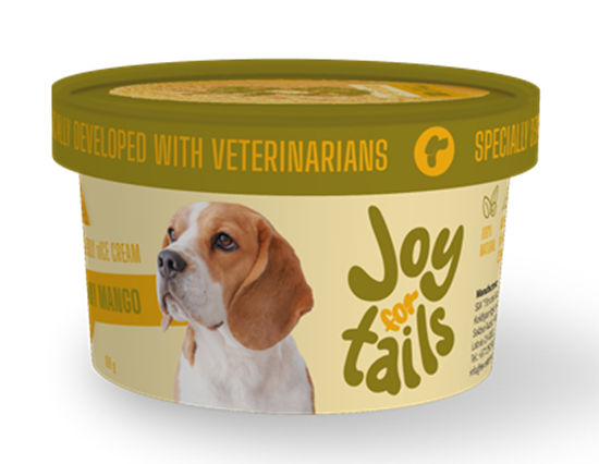 Изображение Joy for tails saldējums suņiem ''Sunny Mango'' 100g