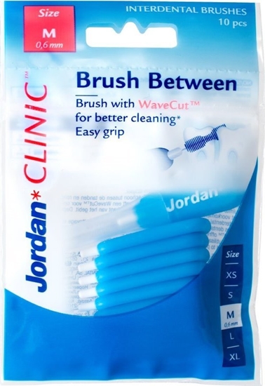 Picture of Jordan  JORDAN CLINIC BRUSH BETWEEN-M 0.6 MM SZCZOTECZKI MIDZYZBOWE