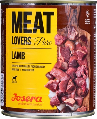 Изображение Josera Meatlovers Pure Jagnicina karma mokra dla psów 800g