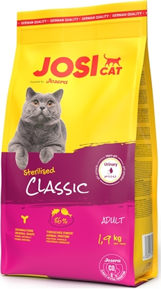 Attēls no JosiCat Sterilised Classic 1,9kg