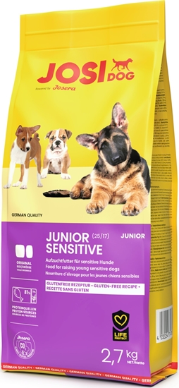 Изображение JosiDog Junior Sensitive 2,7kg