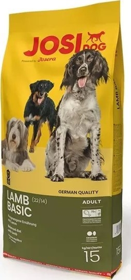 Изображение JosiDog Lamb Basic 15kg