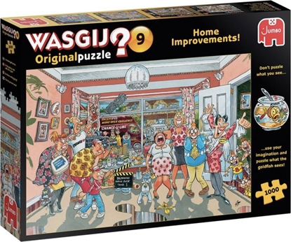 Изображение Jumbo Puzzle Wasgij Original 9 Home Impovements 1000 elementów (81926)