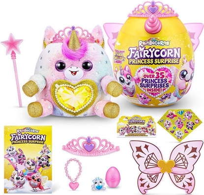 Picture of Just Play RAINBOCORNS plush toy with accessories Fairycorn Princess, 6 series, 9281
