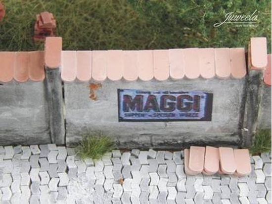 Picture of Juweela : Dachówki postarzane - Czerwone (360 szt)