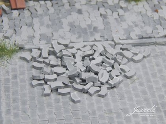 Picture of Juweela Juweela: Kostka Brukowa typu W - Jasnoszara (1000 szt)