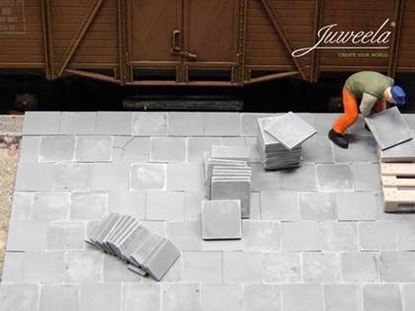 Изображение Juweela Juweela: Pyta chodnikowa - Ciemnoszara - Zestaw uniwersalny