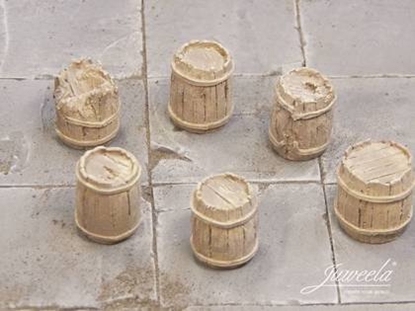 Изображение Juweela Juweela: Stare drewniane beczki - Jasne (12 szt)