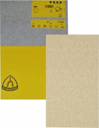 Attēls no K. SANDING PAPER SHEET 70mm x 125mm P320 /100 pcs.