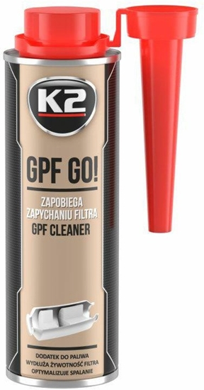 Изображение K2 DODATEK DO PALIWA (BENZYNY) ZAPOBIEGA ZAPYCHANIU FILTRA GPF 250ML