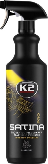 Изображение K2 K2 Satina PRO Interior Dressing kokpit matowy Blueberry 1000ml uniwersalny