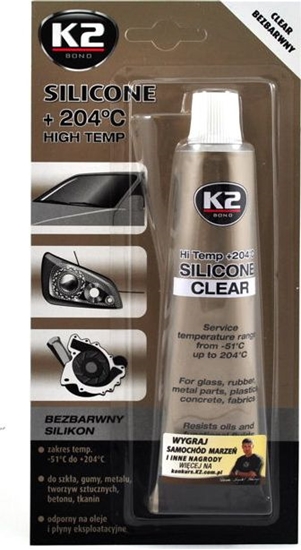 Изображение K2 K2-SILIKON BEZBARWNY 85G 350 ST.