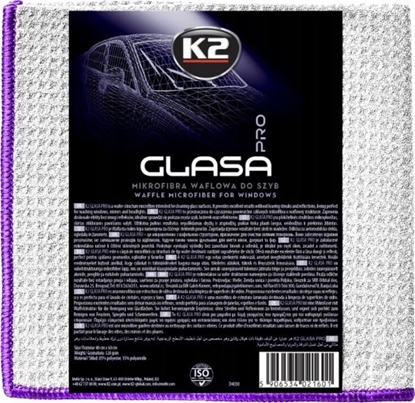 Изображение K2 MIKROFIBRA WAFLOWA DO SZYB GLASA PRO