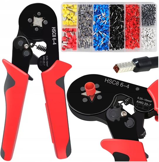 Изображение K264A1 PRASKA ZACISKARKA TULEJEK ZESTAW   1300