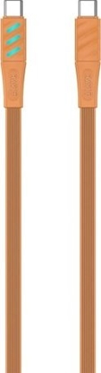 Picture of Kabel USB Havit USB-C - USB-C 1 m Pomaraczowy (CB6254)