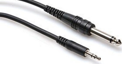 Изображение Kabel Hosa Jack 3.5mm - Jack 6.3mm 1.52m czarny (CMP-105)