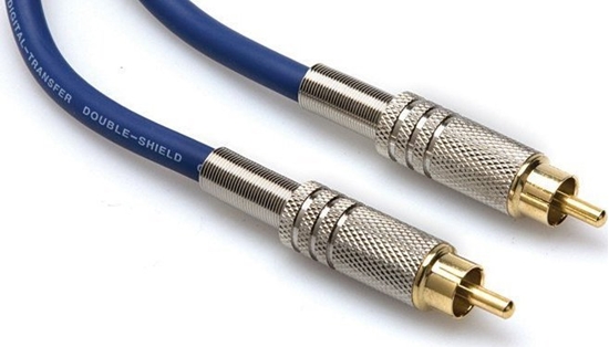 Picture of Kabel Hosa RCA (Cinch) - RCA (Cinch) 3m granatowy (DRA-503)