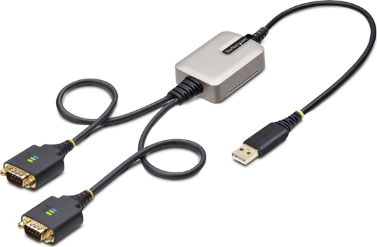 Picture of Kabel StarTech Adap Startech 2-Port USB to Seriell 0,6m