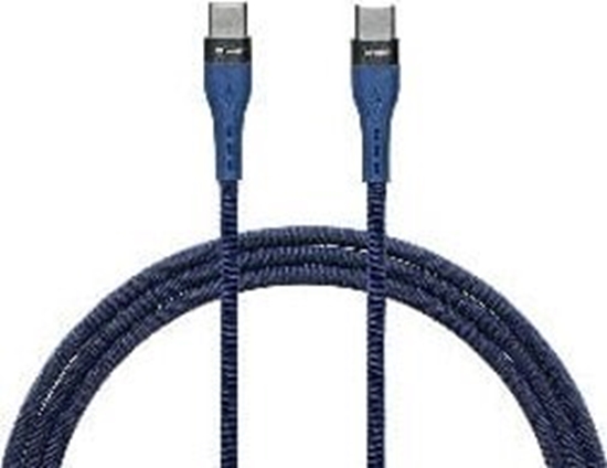 Picture of Kabel USB Tracer USB-C - USB-C 1 m Czarny (TRAKBK47494)