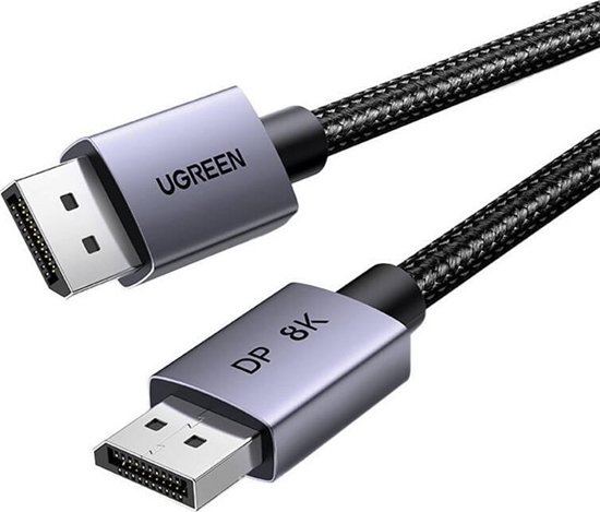 Изображение Kabel Ugreen DisplayPort - DisplayPort 2m srebrny (UGR1846)