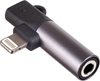 Picture of Kabel USB Akyga Lightning - mini Jack 3.5 mm Czarny (AK-AD-63)