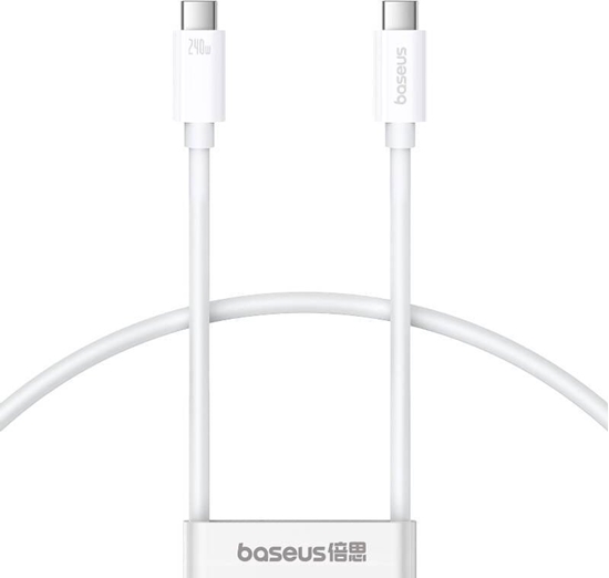 Изображение Kabel USB Baseus USB-C - USB-C 1.8 m Biay (BSU4921)