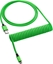 Attēls no Kabel USB CableMod USB-C - USB-A 1.5 m Zielony (CM-CKCA-CLG-KLG150KLG-R)