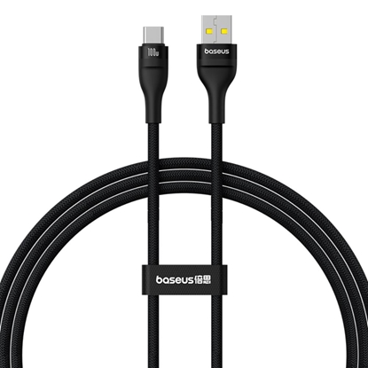 Изображение Baseus Flash 2 USB-A | USB-C cable 100W 2 m - blac