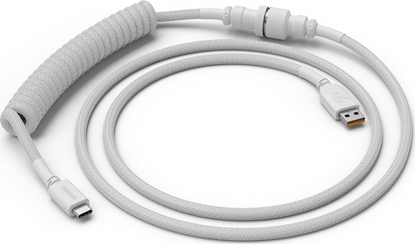 Изображение Kabel USB Glorious USB-A - USB-C 1.36 m Biay (GLO-CBL-COIL-WHITE)